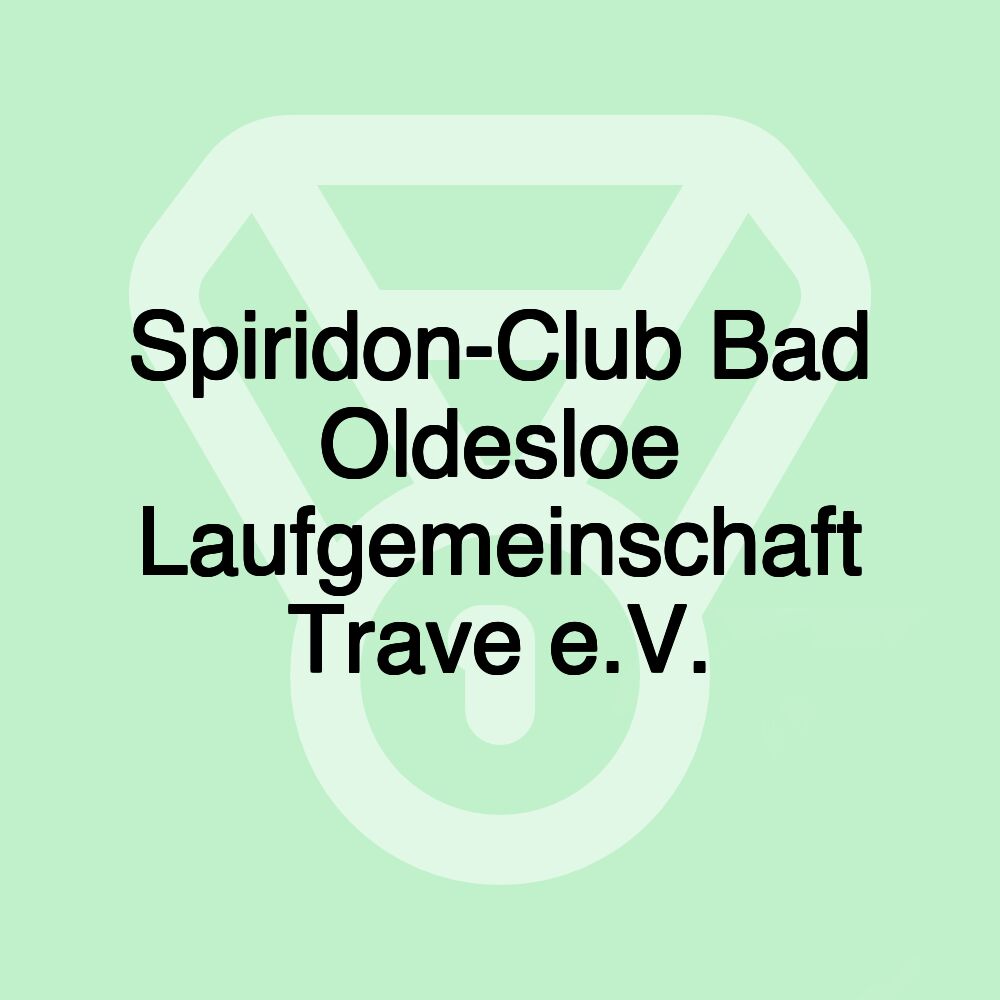 Spiridon-Club Bad Oldesloe Laufgemeinschaft Trave e.V.