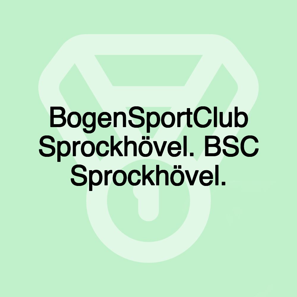 BogenSportClub Sprockhövel. BSC Sprockhövel.