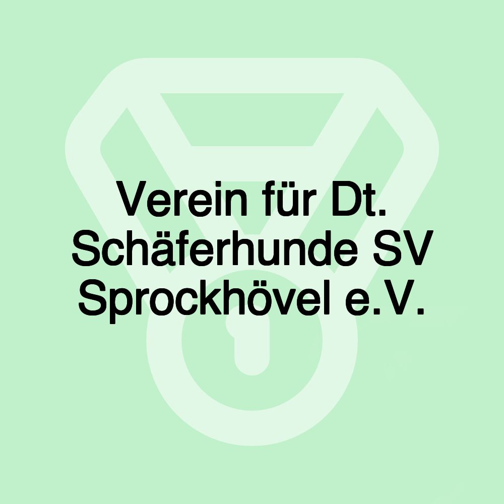 Verein für Dt. Schäferhunde SV Sprockhövel e.V.