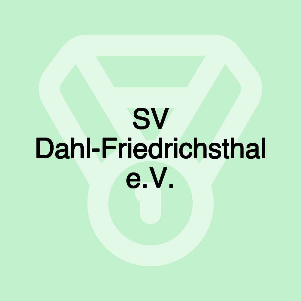 SV Dahl-Friedrichsthal e.V.