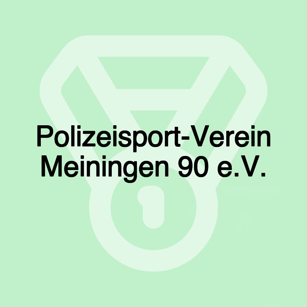 Polizeisport-Verein Meiningen 90 e.V.