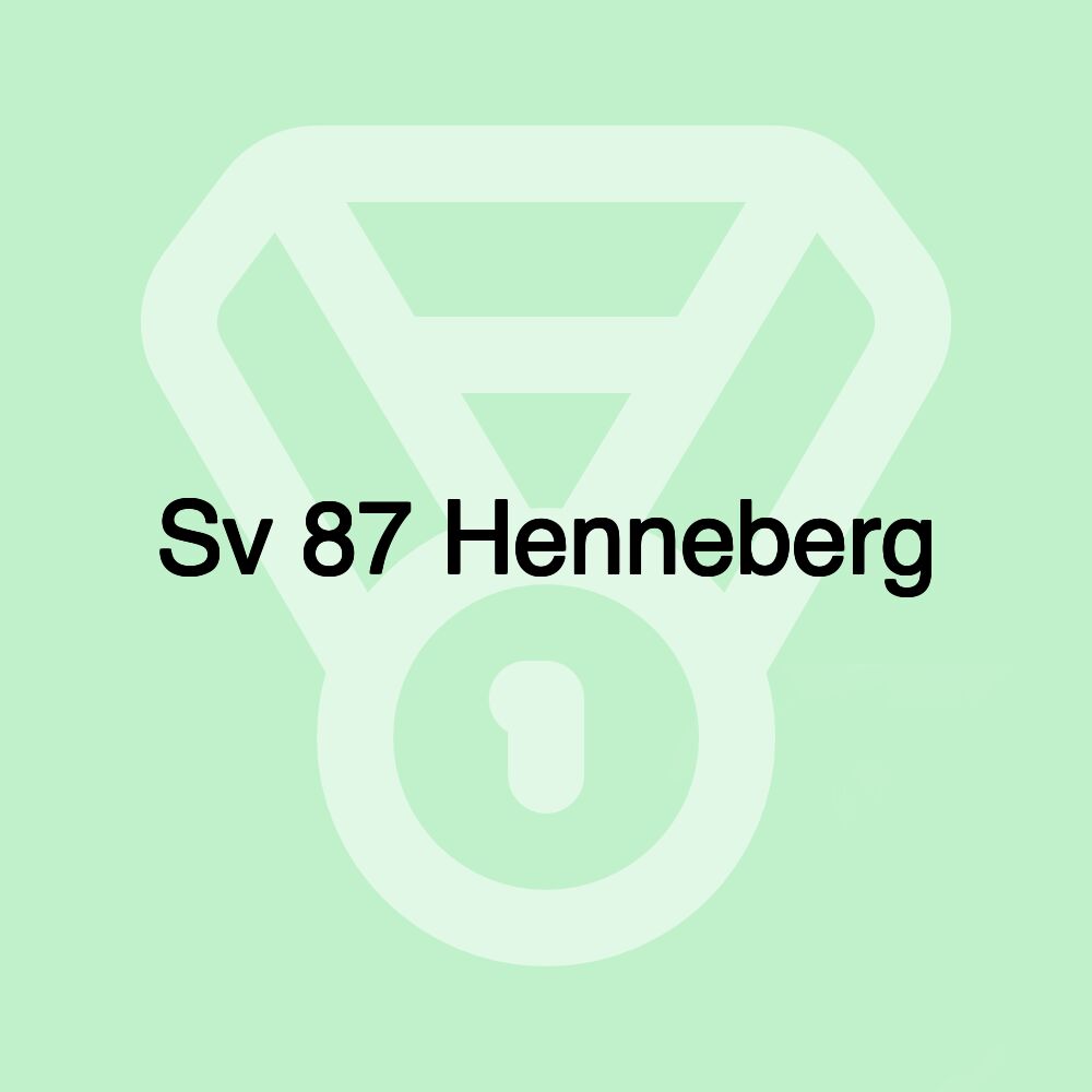 Sv 87 Henneberg