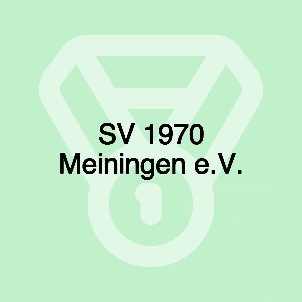 SV 1970 Meiningen e.V.