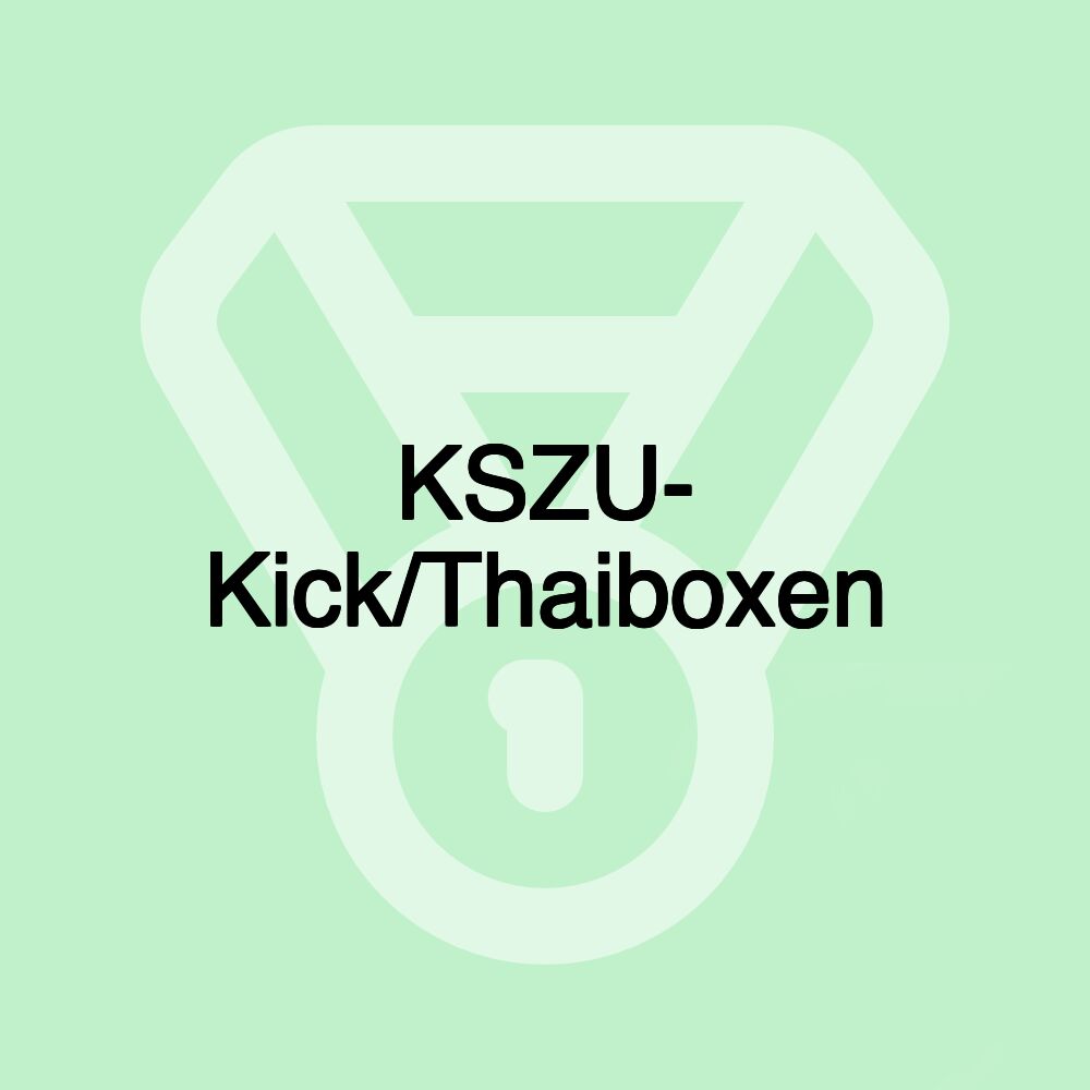 KSZU- Kick/Thaiboxen