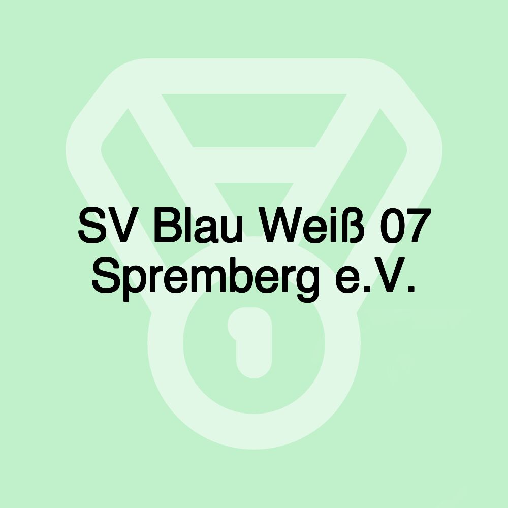 SV Blau Weiß 07 Spremberg e.V.