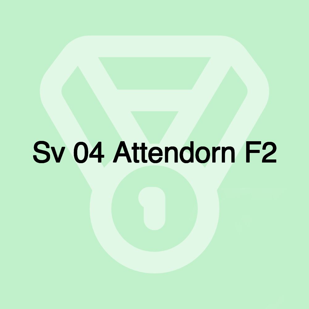 Sv 04 Attendorn F2