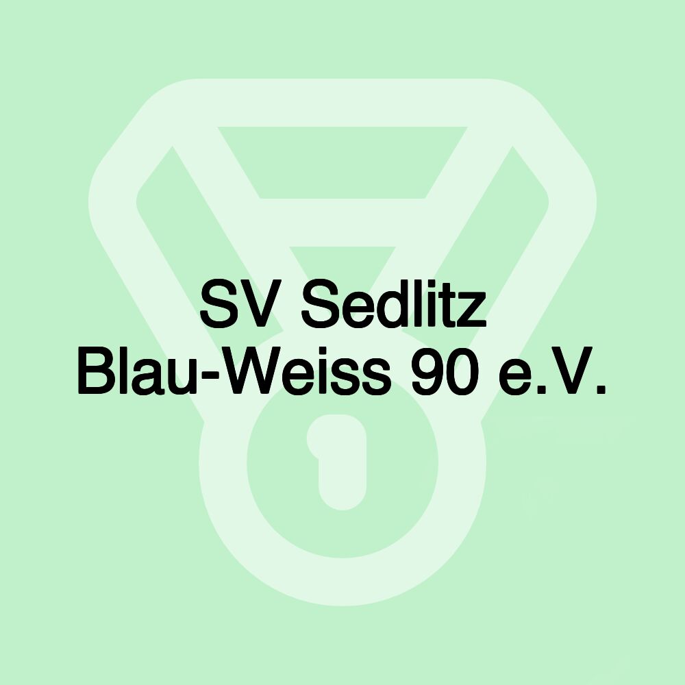 SV Sedlitz Blau-Weiss 90 e.V.