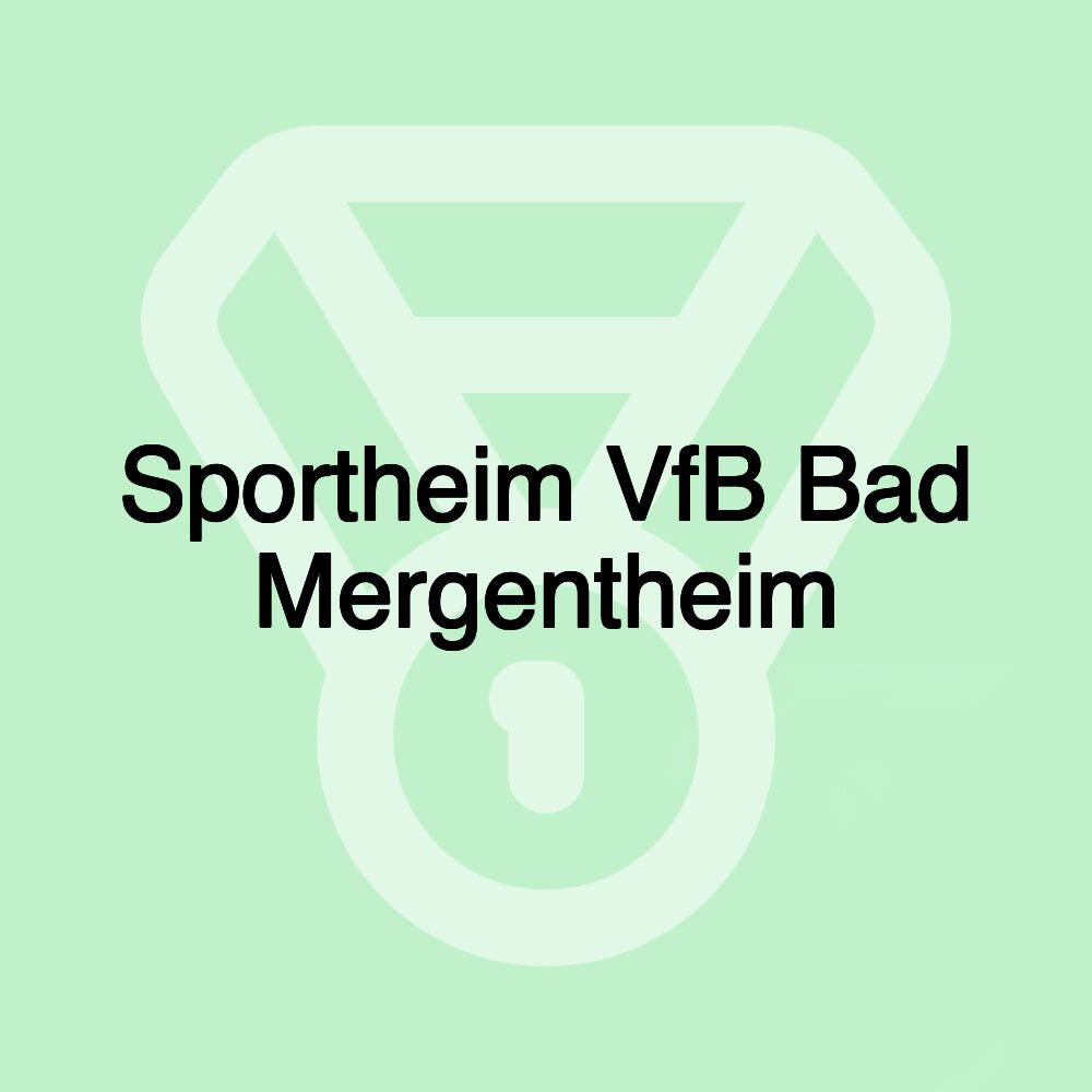 Sportheim VfB Bad Mergentheim