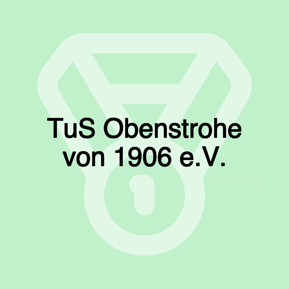 TuS Obenstrohe von 1906 e.V.