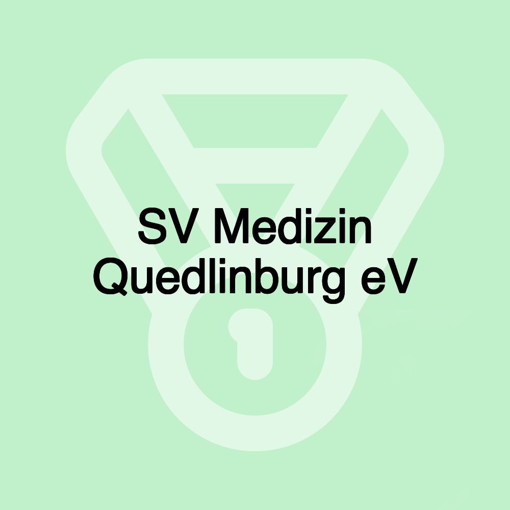 SV Medizin Quedlinburg eV