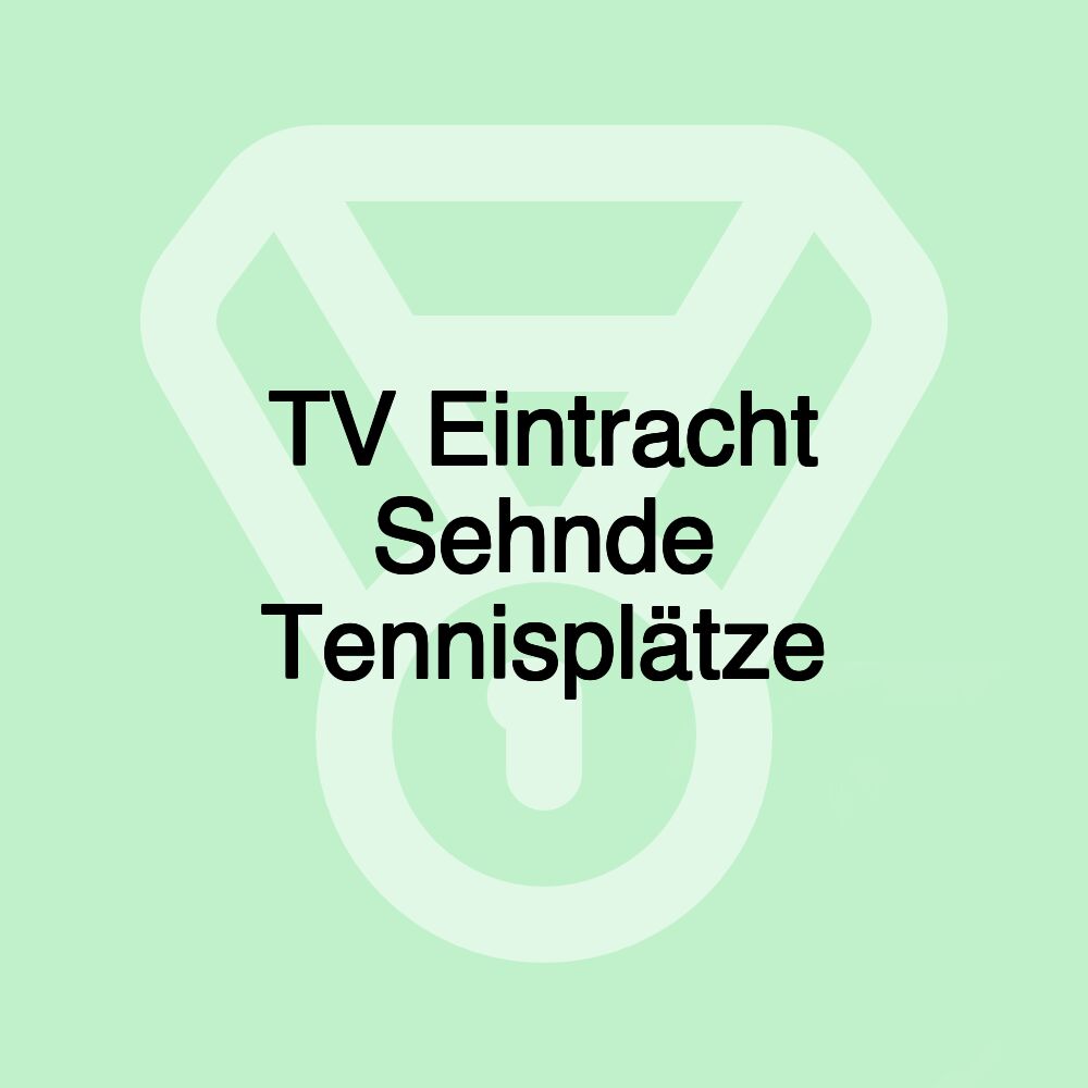 TV Eintracht Sehnde Tennisplätze