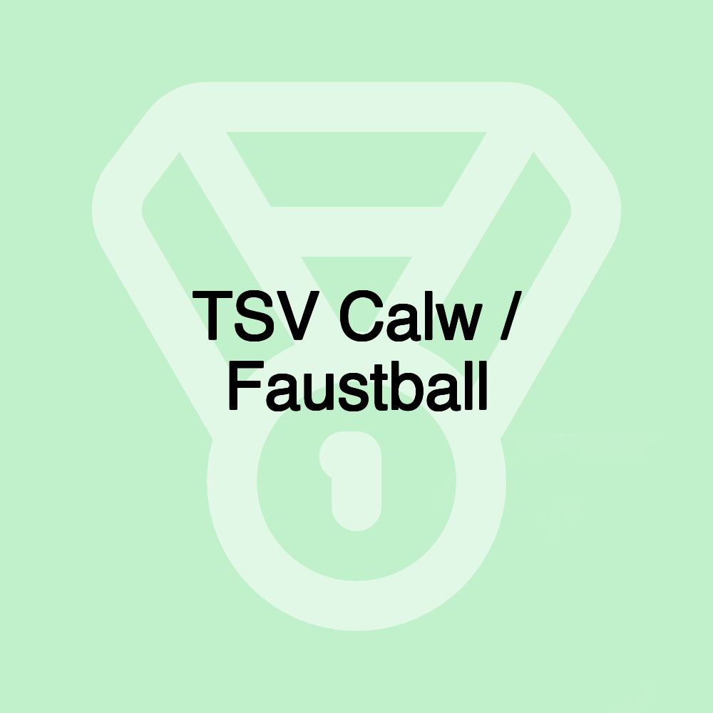 TSV Calw / Faustball