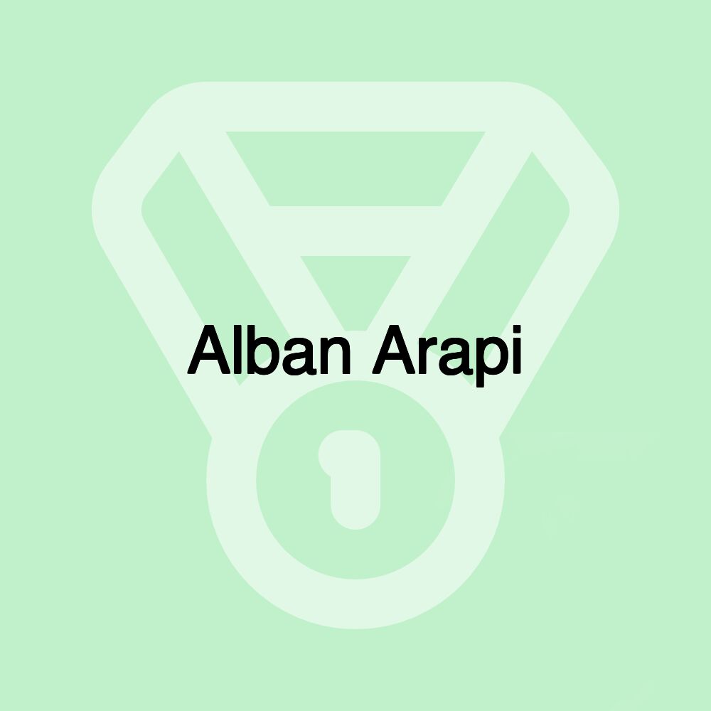 Alban Arapi