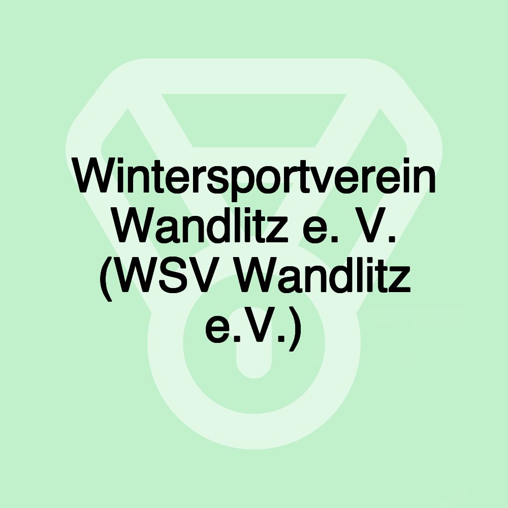 Wintersportverein Wandlitz e. V. (WSV Wandlitz e.V.)