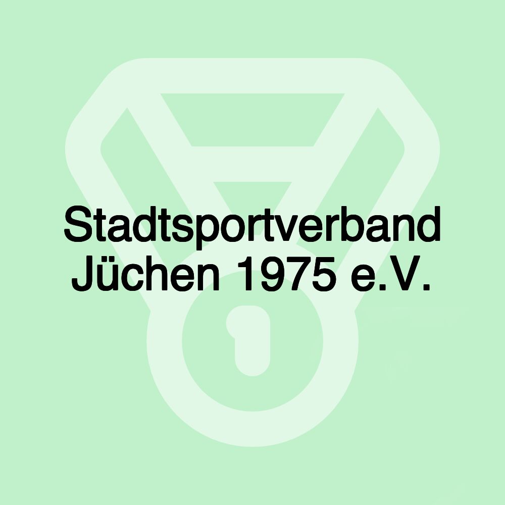 Stadtsportverband Jüchen 1975 e.V.