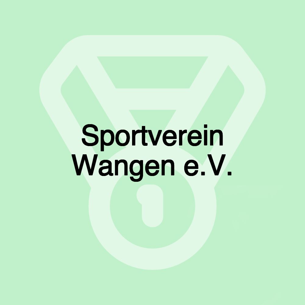 Sportverein Wangen e.V.