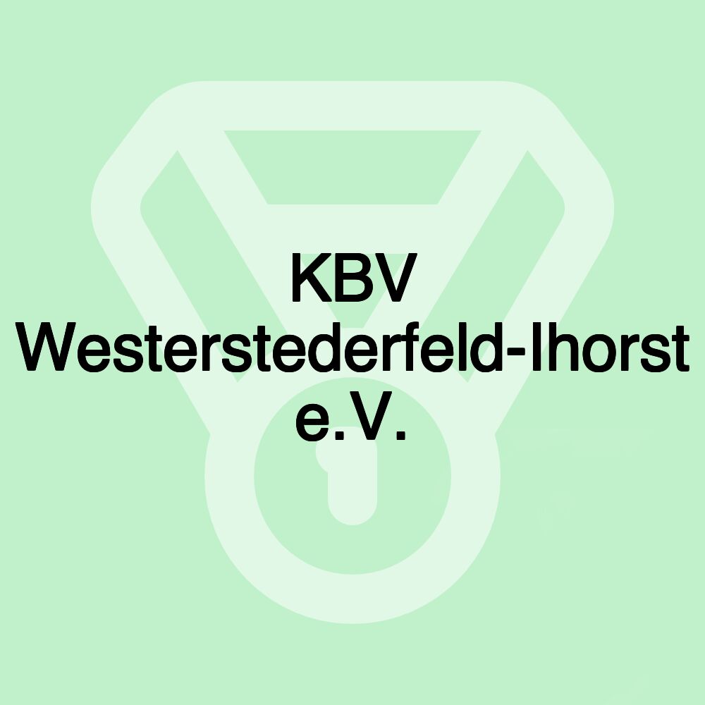 KBV Westerstederfeld-Ihorst e.V.