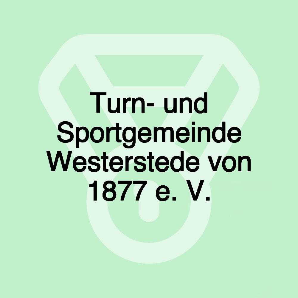 Turn- und Sportgemeinde Westerstede von 1877 e. V.