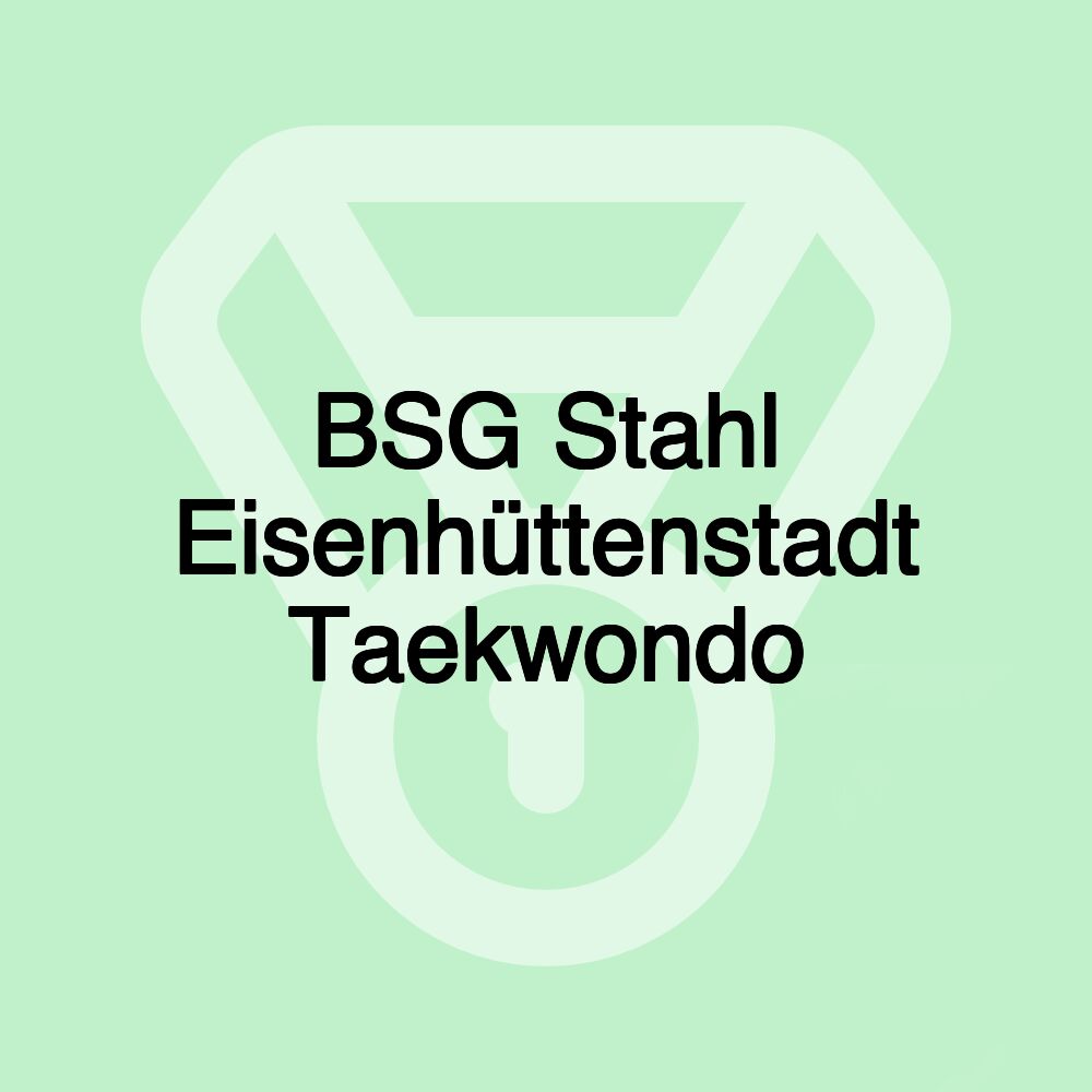 BSG Stahl Eisenhüttenstadt Taekwondo