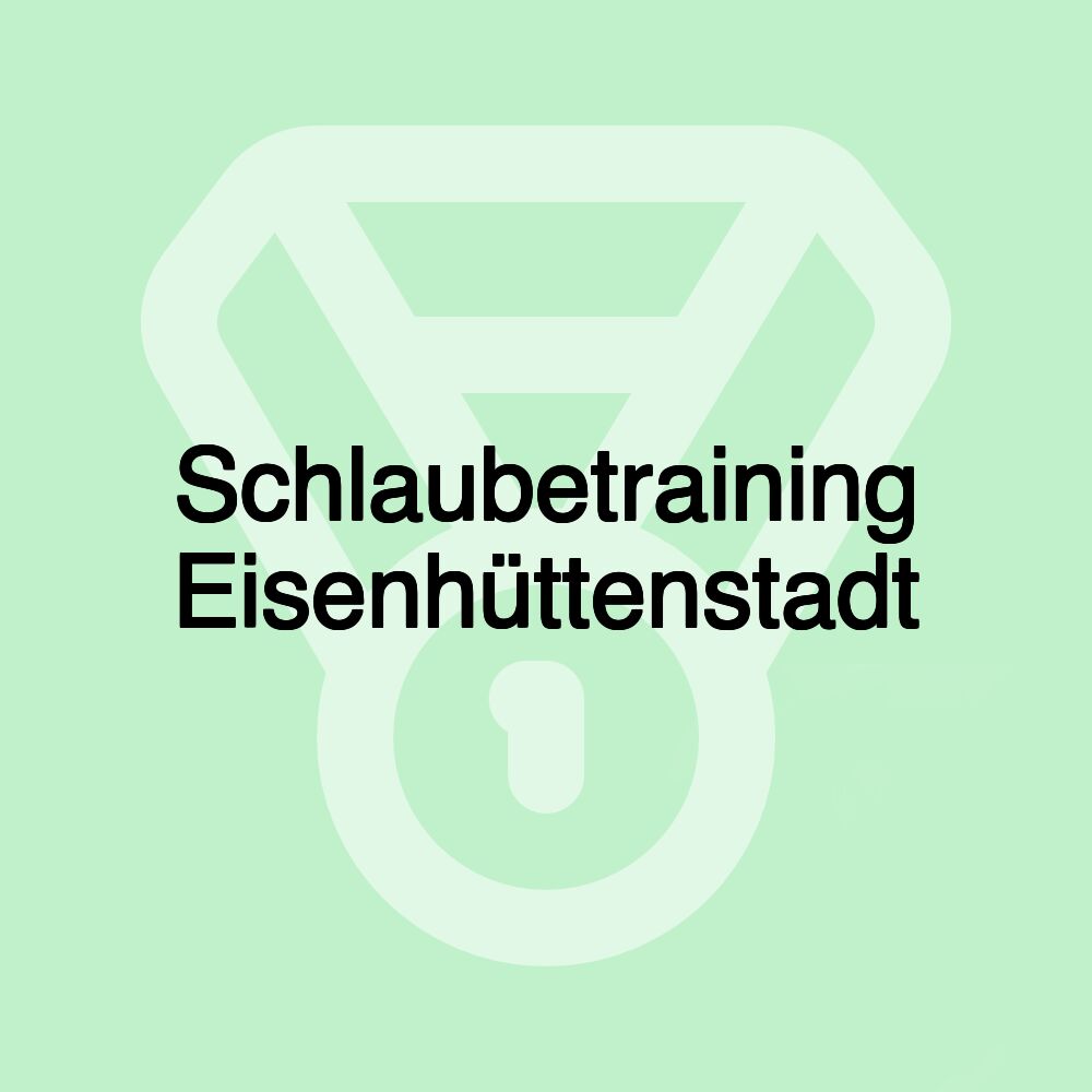 Schlaubetraining Eisenhüttenstadt