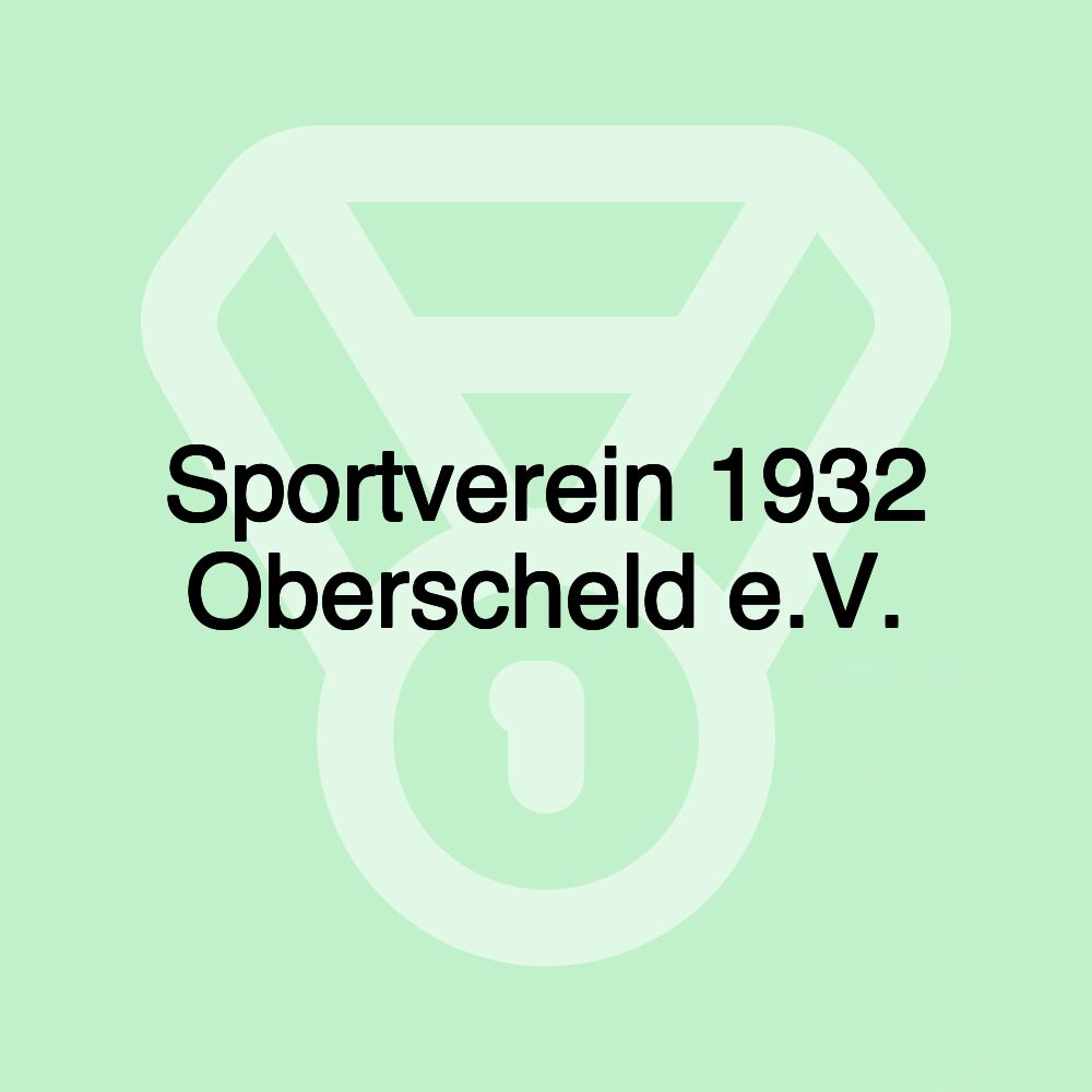 Sportverein 1932 Oberscheld e.V.