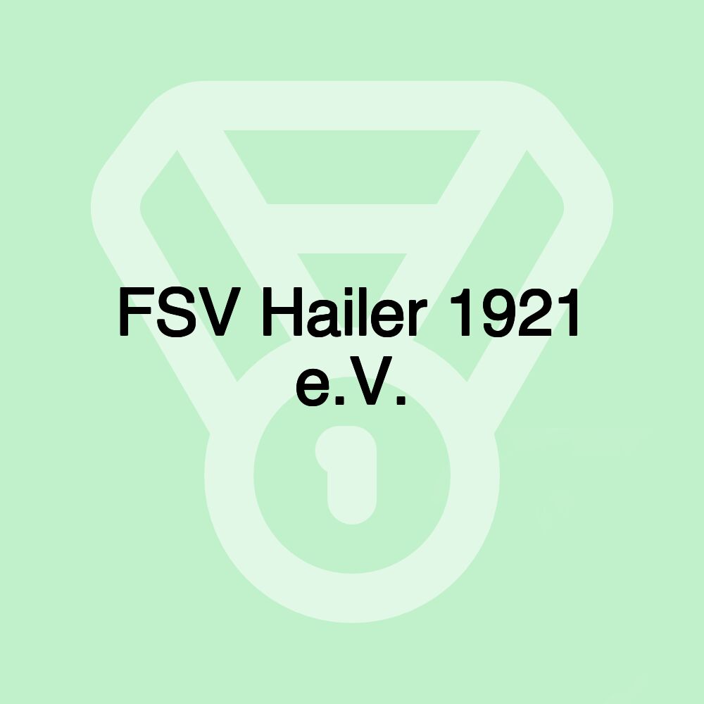 FSV Hailer 1921 e.V.