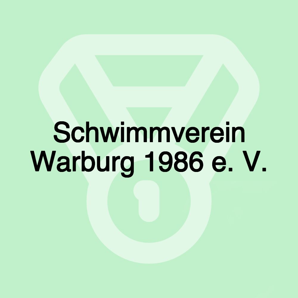 Schwimmverein Warburg 1986 e. V.