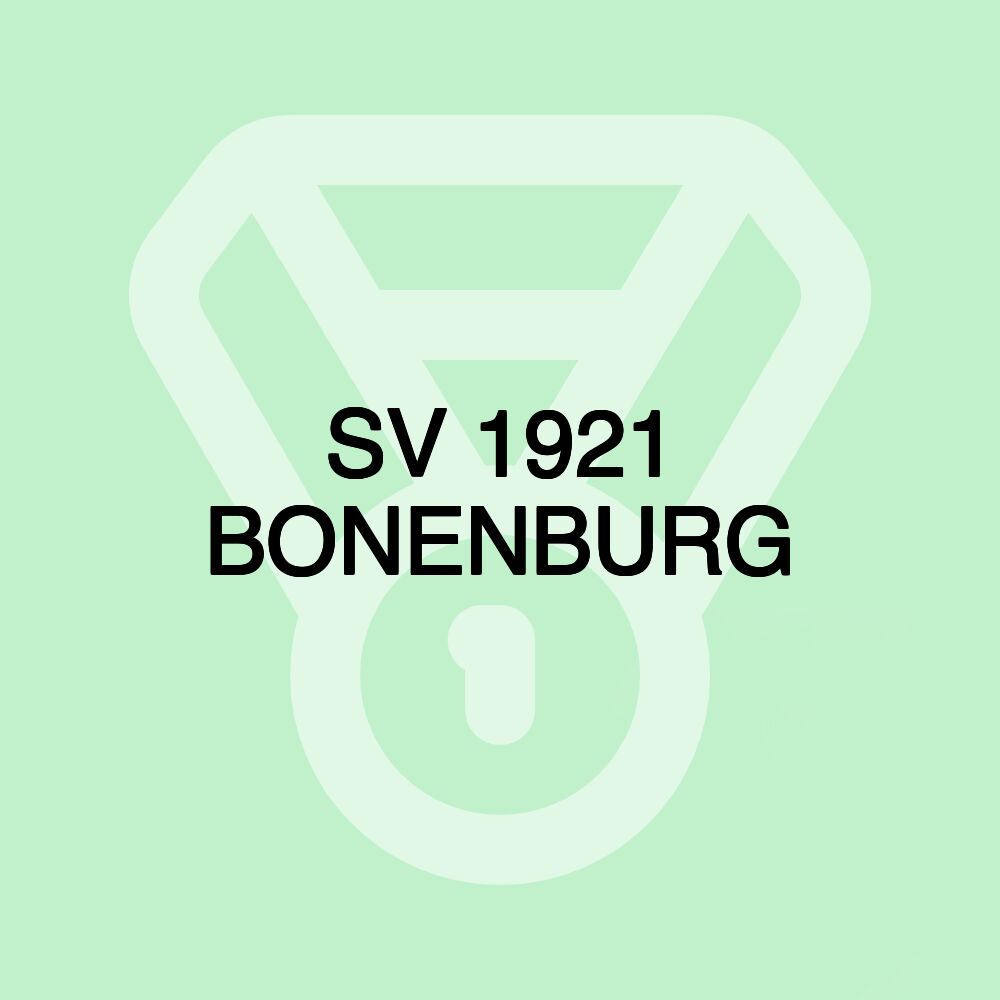 SV 1921 BONENBURG