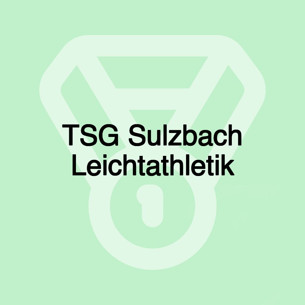 TSG Sulzbach Leichtathletik