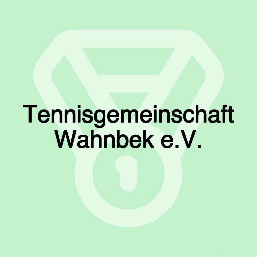 Tennisgemeinschaft Wahnbek e.V.