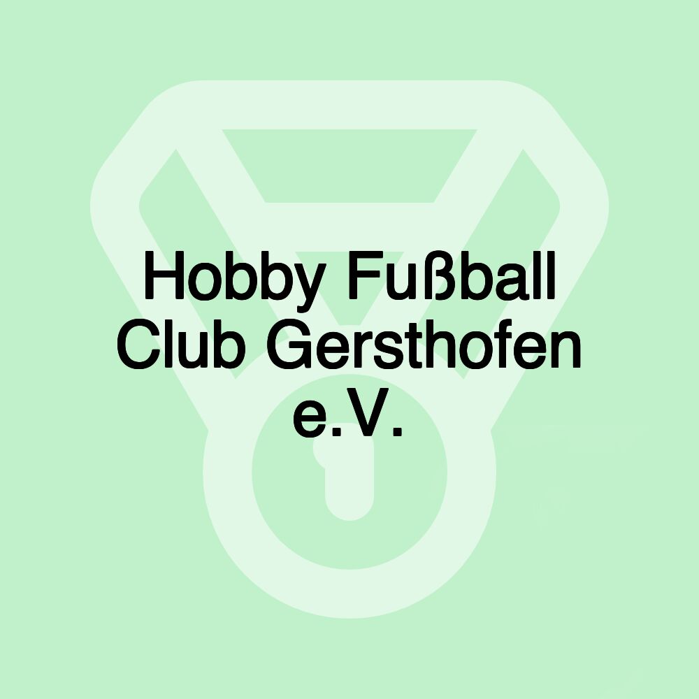 Hobby Fußball Club Gersthofen e.V.