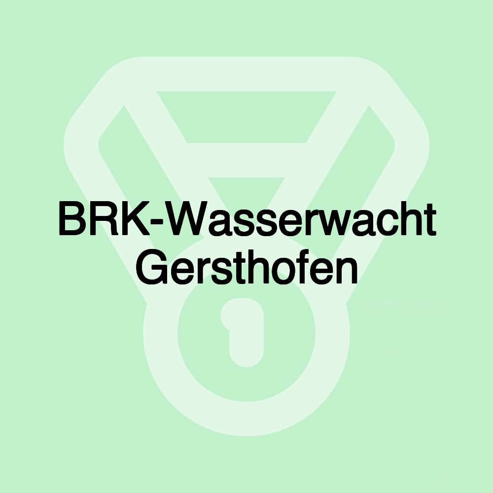 BRK-Wasserwacht Gersthofen