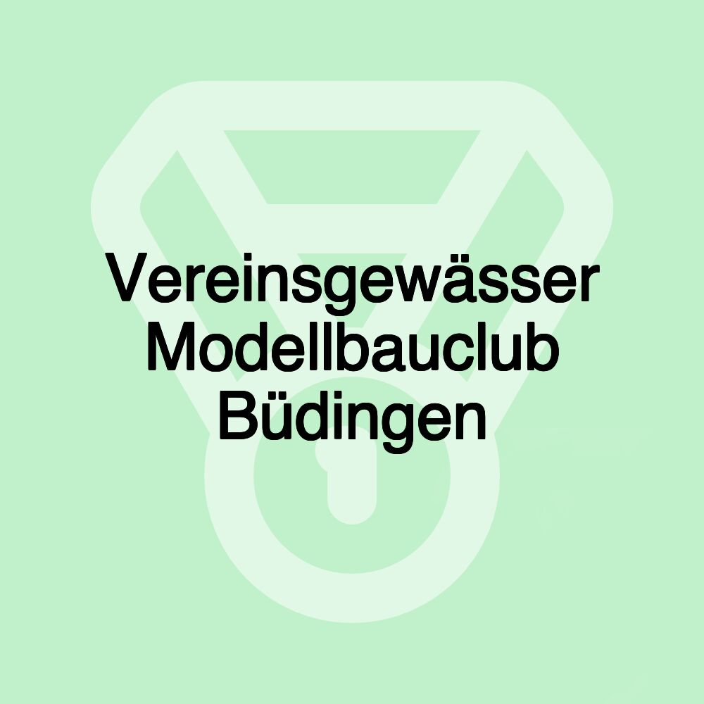 Vereinsgewässer Modellbauclub Büdingen