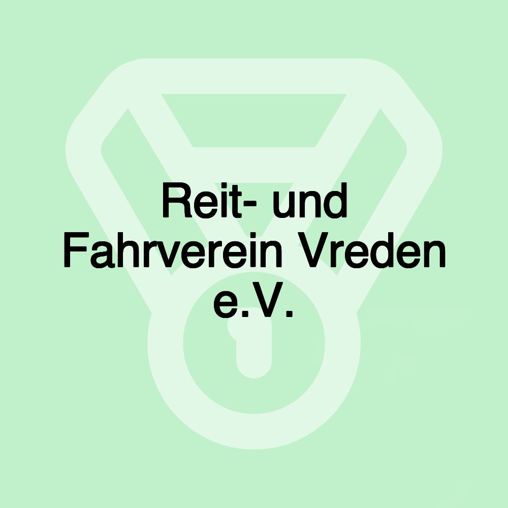 Reit- und Fahrverein Vreden e.V.