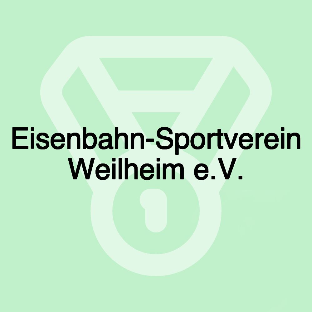 Eisenbahn-Sportverein Weilheim e.V.