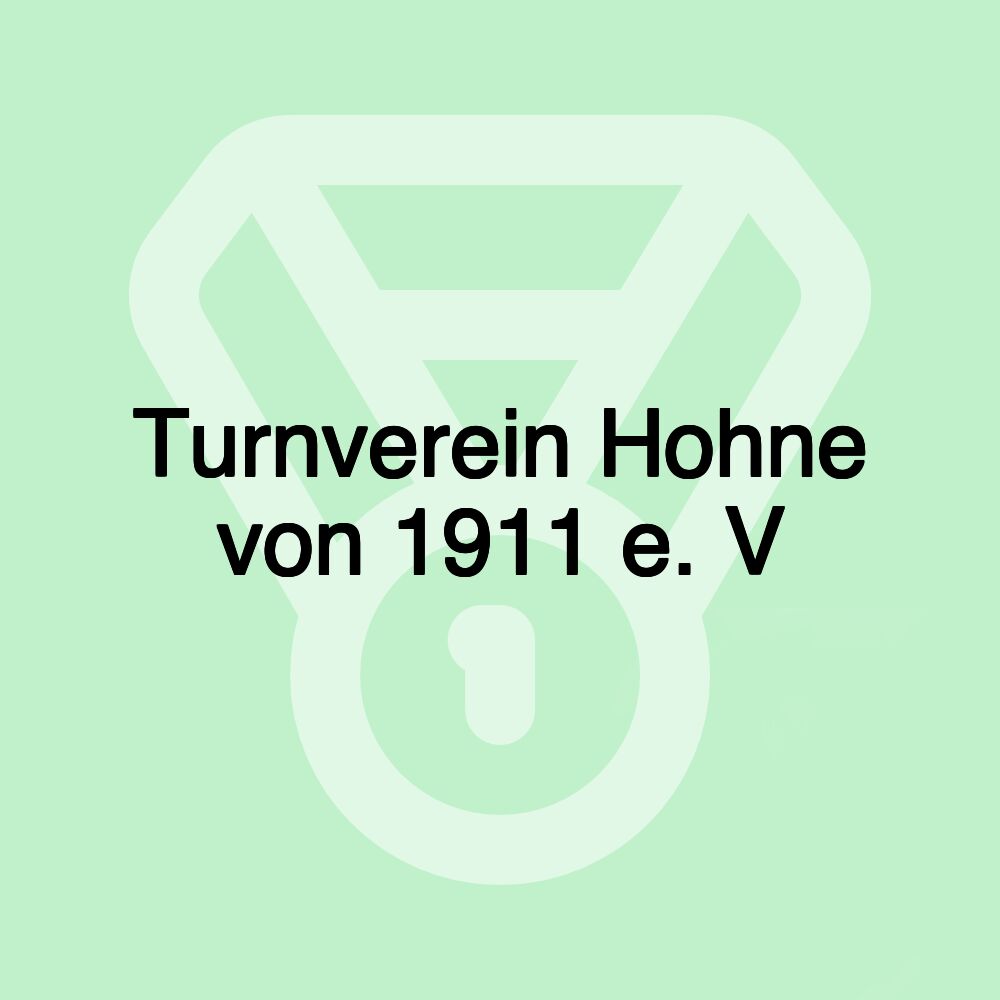 Turnverein Hohne von 1911 e. V