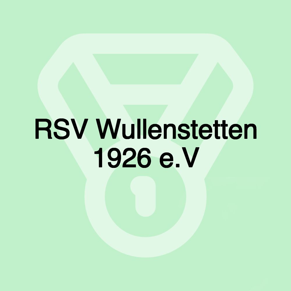 RSV Wullenstetten 1926 e.V