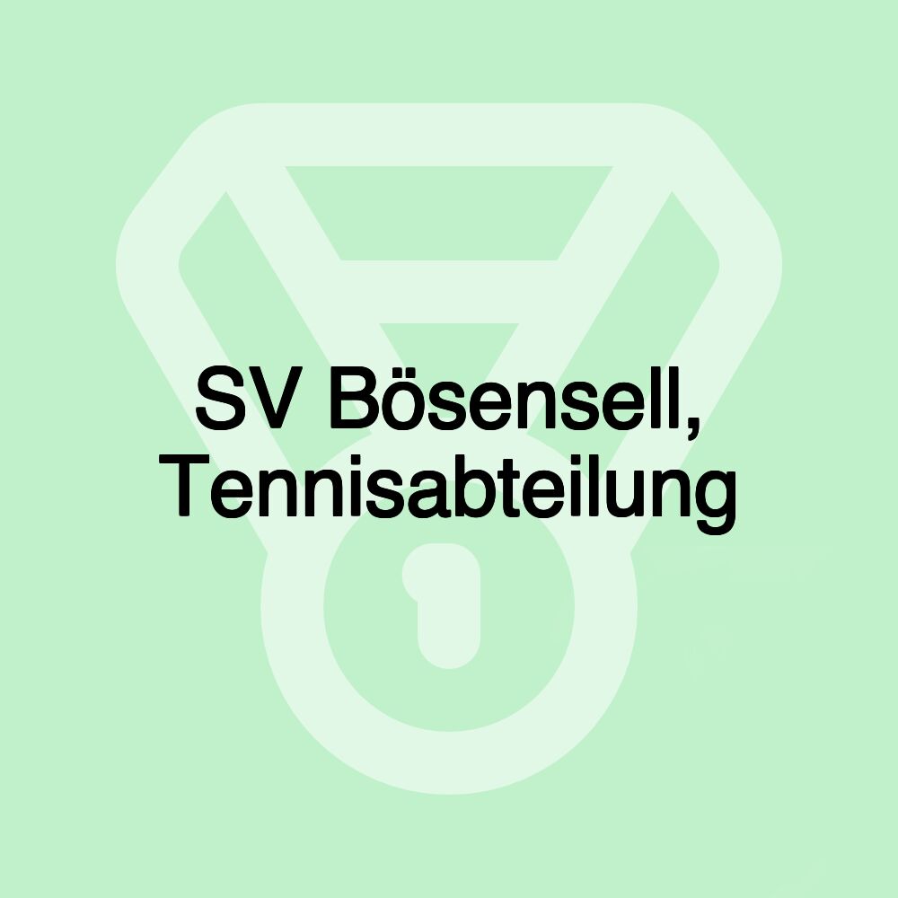 SV Bösensell, Tennisabteilung