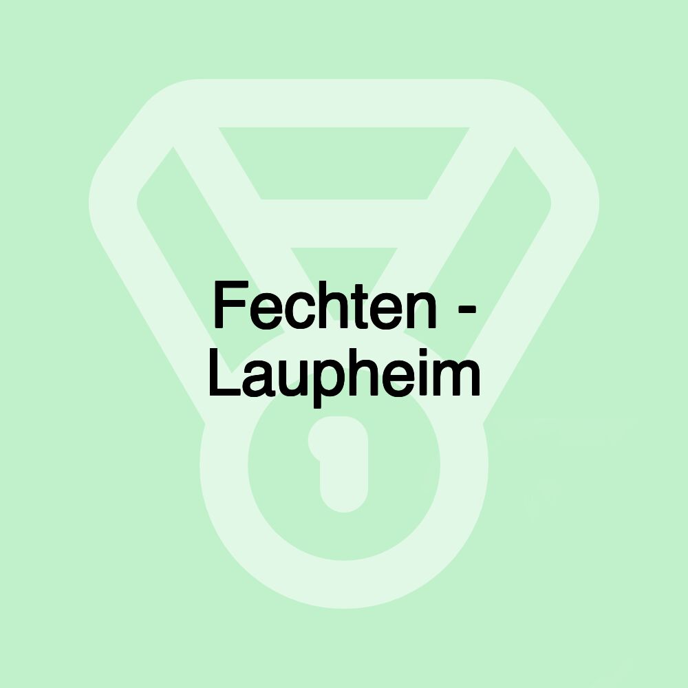 Fechten - Laupheim