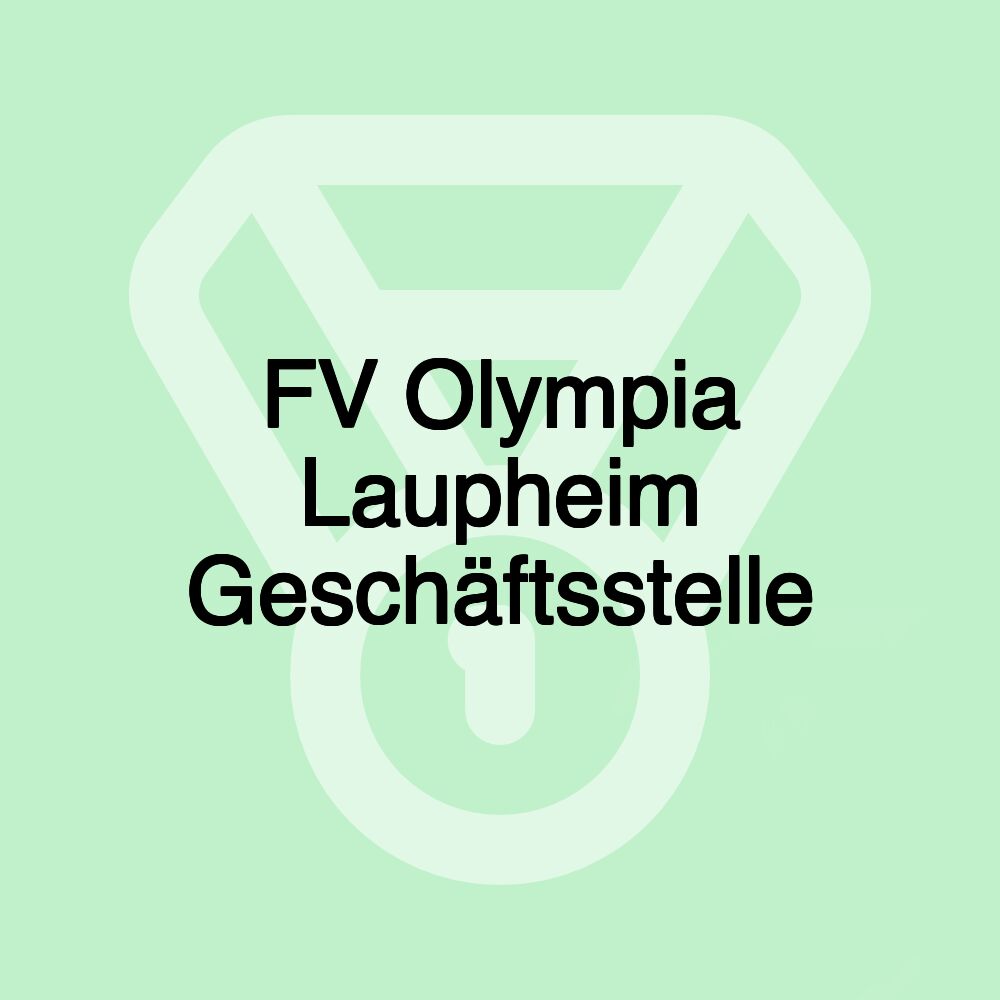 FV Olympia Laupheim Geschäftsstelle