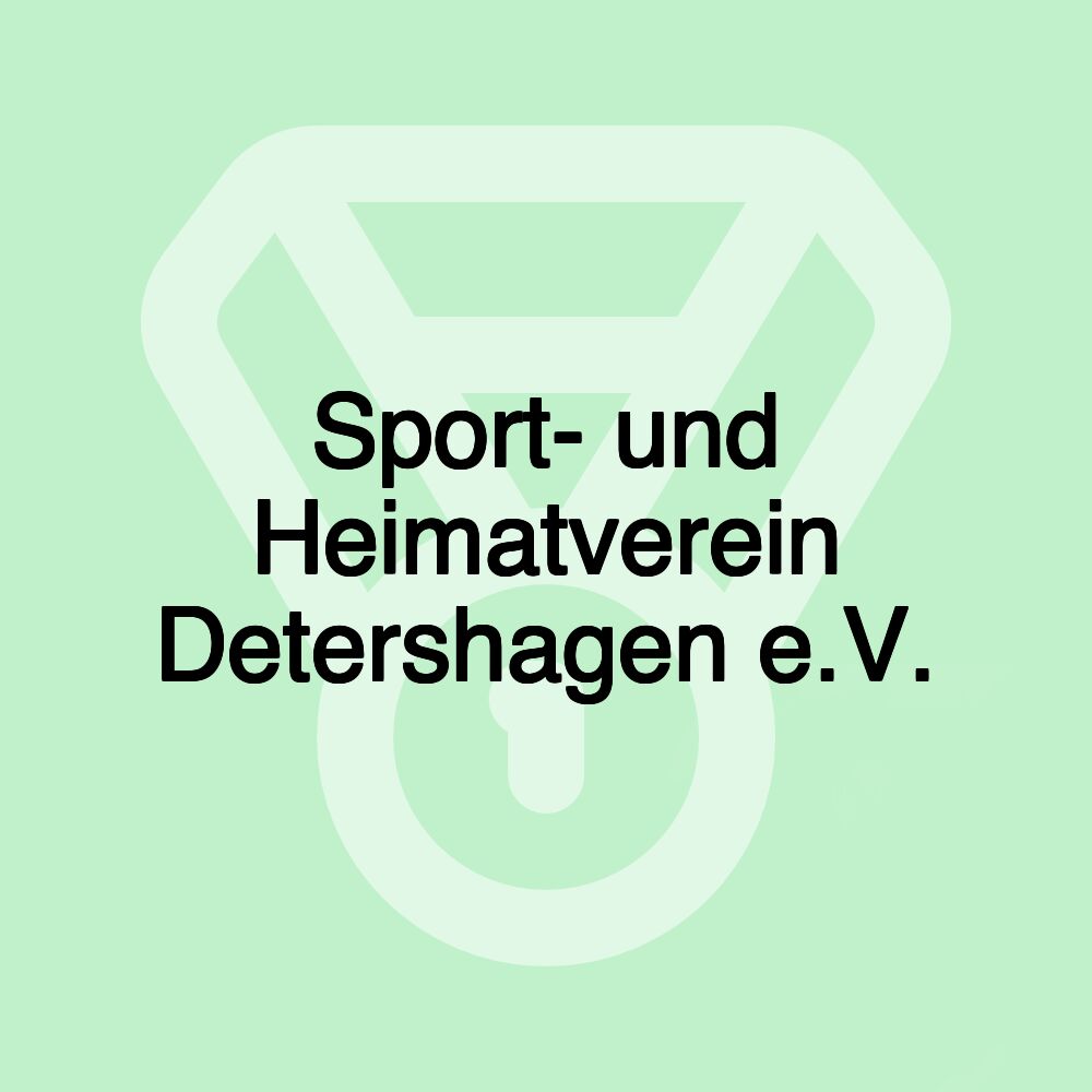 Sport- und Heimatverein Detershagen e.V.