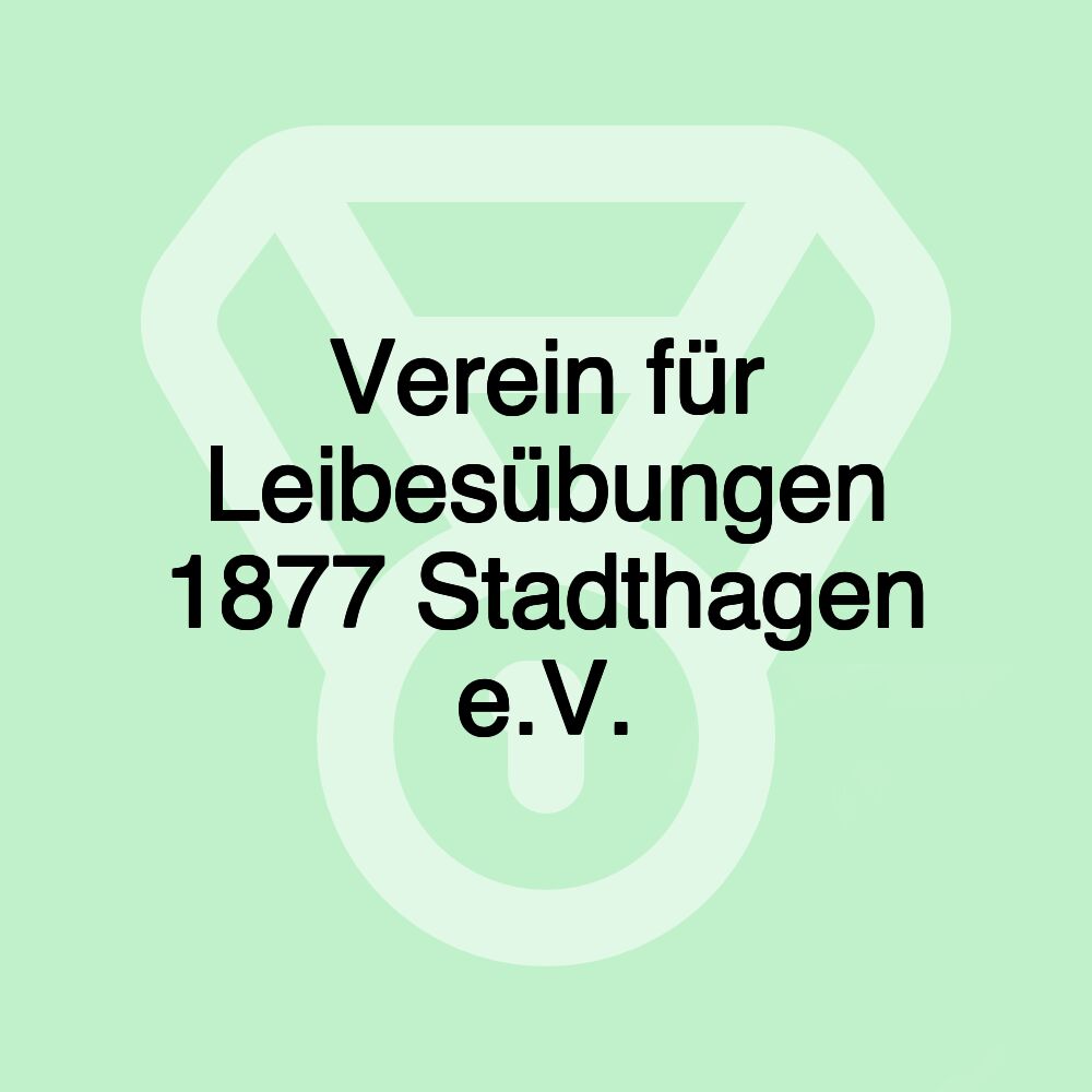 Verein für Leibesübungen 1877 Stadthagen e.V.