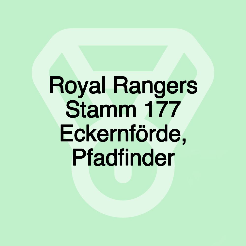 Royal Rangers Stamm 177 Eckernförde, Pfadfinder