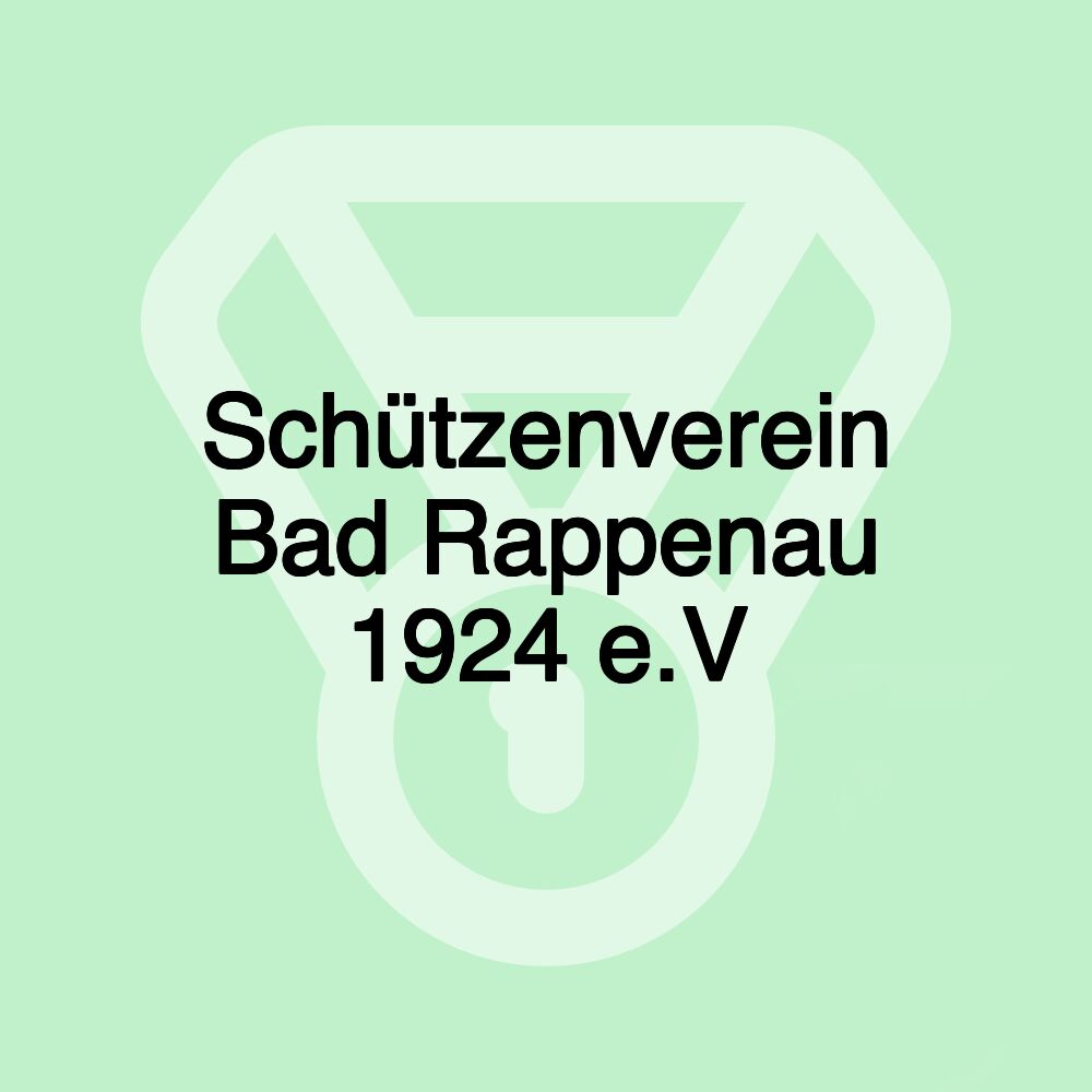 Schützenverein Bad Rappenau 1924 e.V