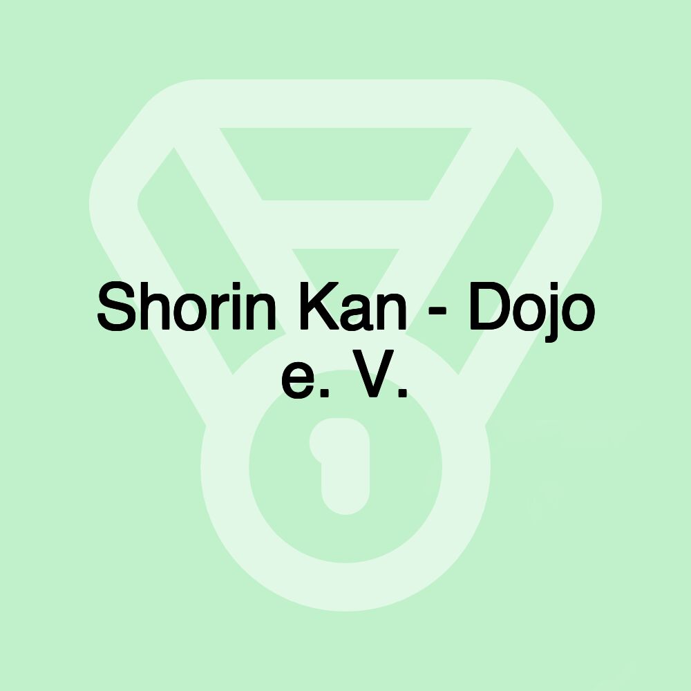 Shorin Kan - Dojo e. V.