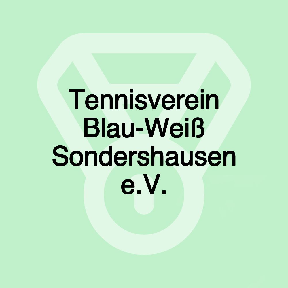 Tennisverein Blau-Weiß Sondershausen e.V.