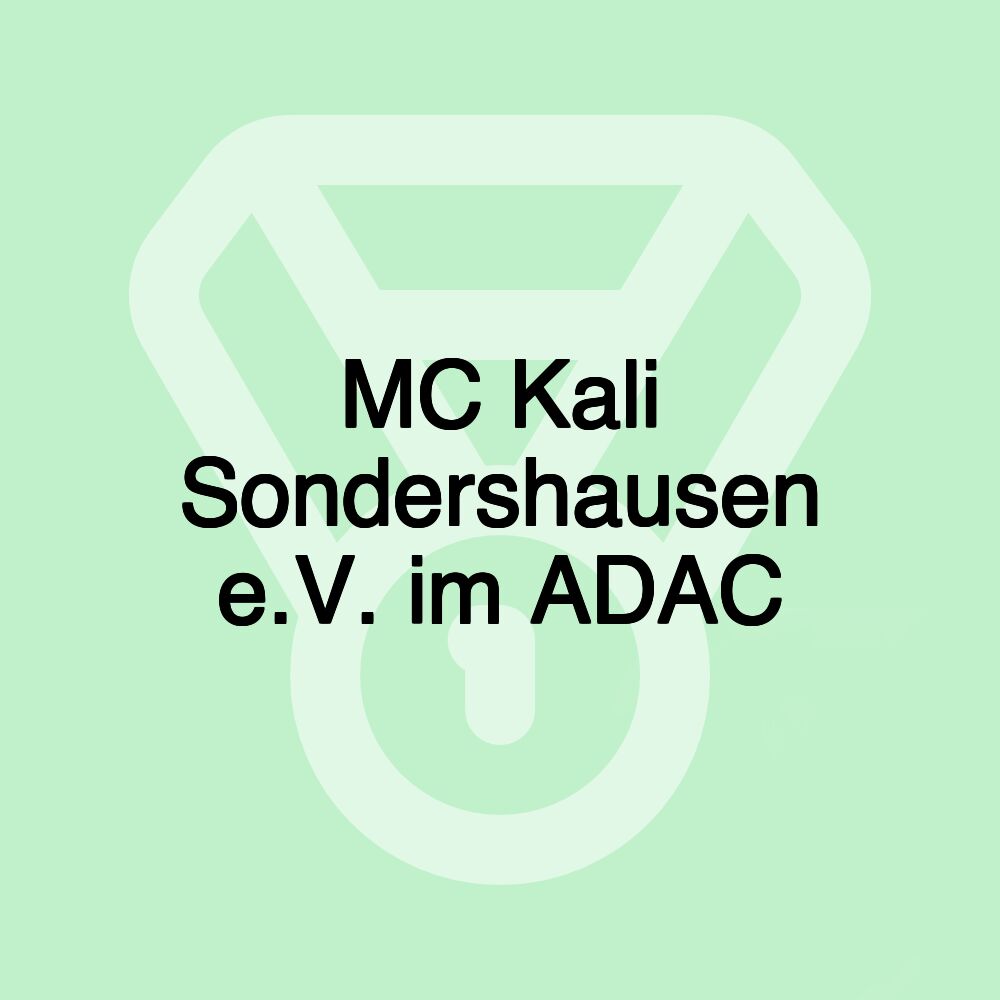 MC Kali Sondershausen e.V. im ADAC