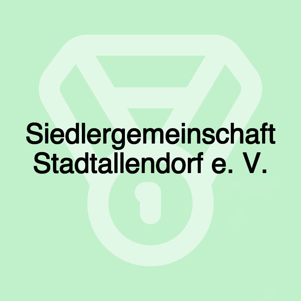 Siedlergemeinschaft Stadtallendorf e. V.