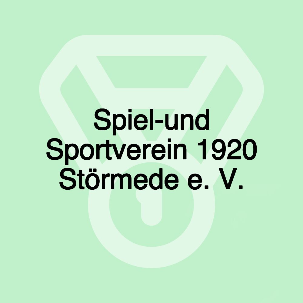 Spiel-und Sportverein 1920 Störmede e. V.