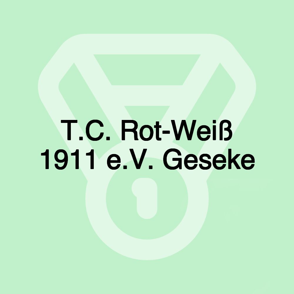 T.C. Rot-Weiß 1911 e.V. Geseke